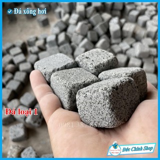 Hộp 5kg đá xông hơi loại 1, đá cuội xông hơi sản xuất từ phôi đá nhập khẩu