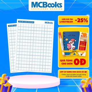 Quà tặng - Giấy luyện viết chữ Hán ô mễ - MCBooks
