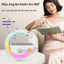 Loa Bluetooth chữ G BT-3401 tích hợp đa chức năng, đèn ngủ, đồng hồ, báo thức, sạc không dây, nghe nhạc âm thanh chuẩn