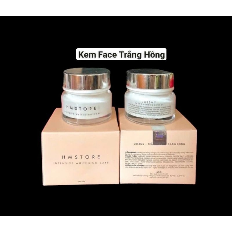 [Chính Hãng] Kem Face Trắng Hồng HM STORE - dưỡng trắng da mặt | Shopee ...