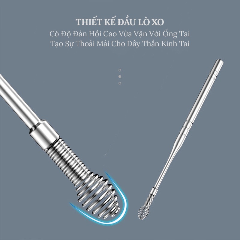 Bộ 6 món ngoái tai - Dụng cụ móc tai
