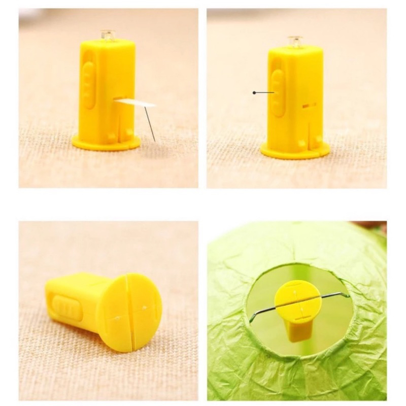 (Đèn Sẵn pin) Đèn led thay nến gắn vào đèn ông sao, đèn lồng trang trí trung thu,tết