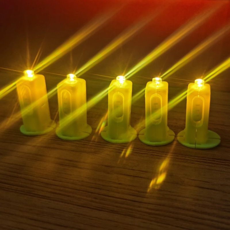 (Đèn Sẵn pin) Đèn led thay nến gắn vào đèn ông sao, đèn lồng trang trí trung thu,tết