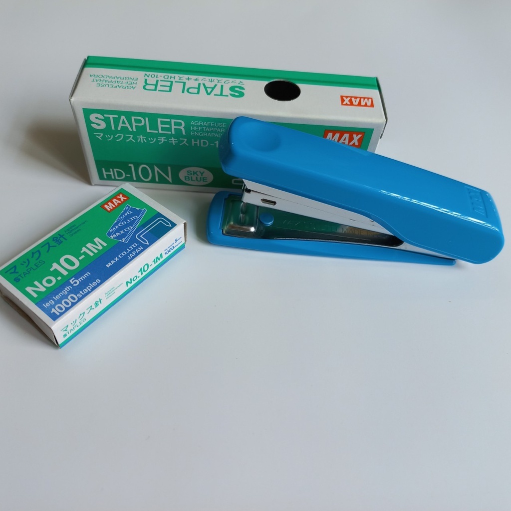 [6 hộp nhỏ] Đinh ghim MAX số 10 No.10-1M hàng nhập khẩu.