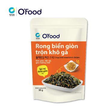 [O'Food] Combo 7 rong biển O'food ăn liền ngon miệng