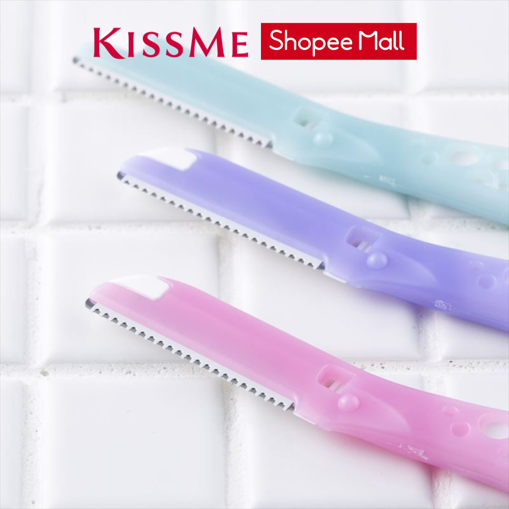 Ảnh Set 3 Dao Cạo Lông Mặt Cán Dài Kai Razor Can For Women Lưỡi Dài có nắp nhựa bảo vệ 3