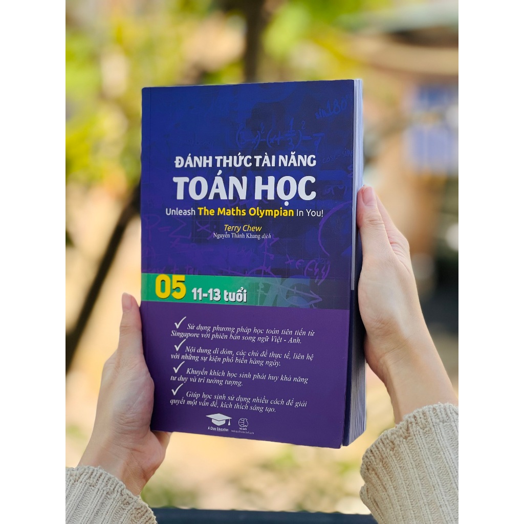 Ảnh Sách Đánh Thức Tài Năng Toán Học 5 - Học Giỏi Toán, Toán Singapore Song Ngữ Lớp 6 - 8 (11 - 13 Tuổi) 2