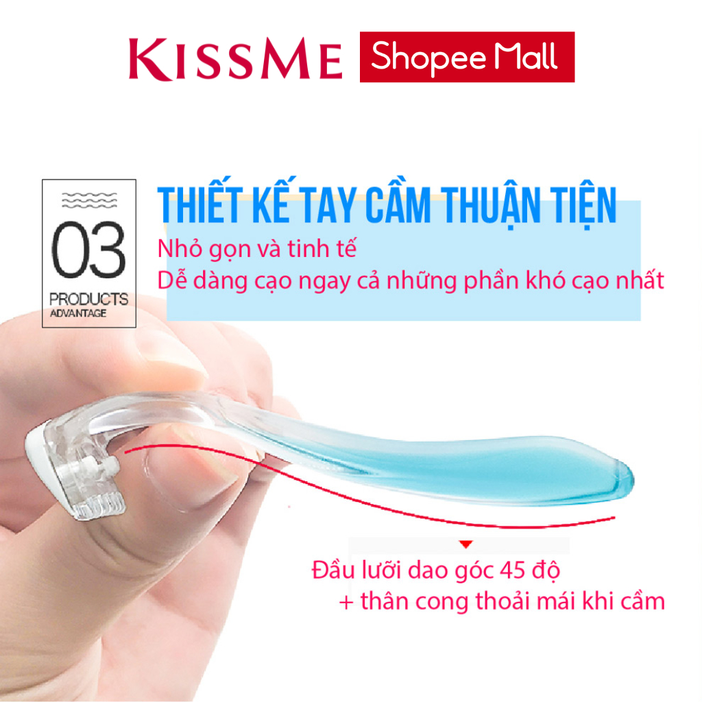 Ảnh Set 2 Dao Cạo Thân Nhựa Kai Bikini Line Razor 3
