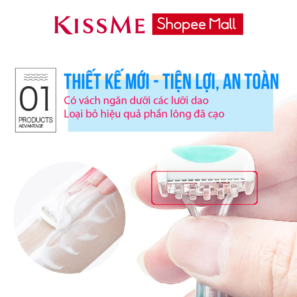 Ảnh Set 2 Dao Cạo Thân Nhựa Kai Bikini Line Razor 1