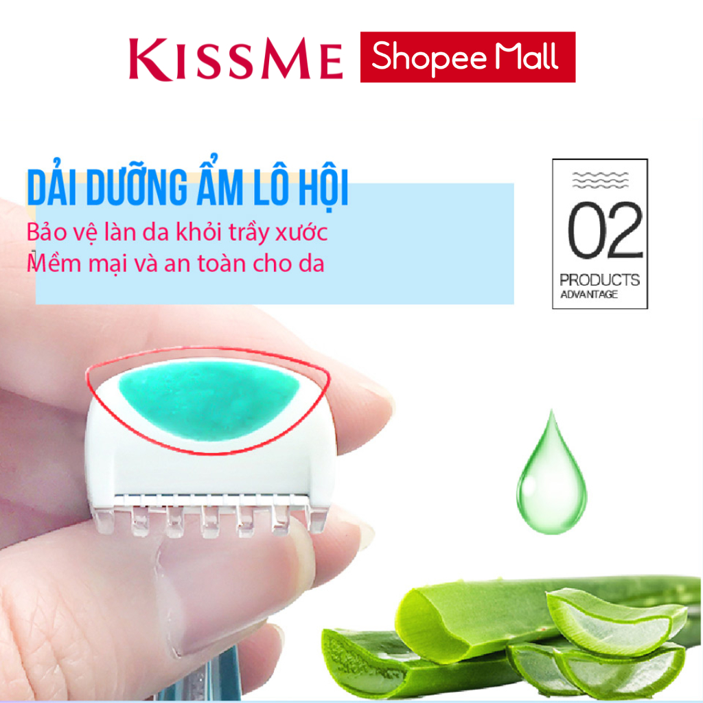 Ảnh Set 2 Dao Cạo Thân Nhựa Kai Bikini Line Razor 2