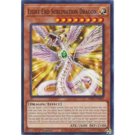 [Thẻ bài Yu-gi-oh] Light End Sublimation Dragon - INFO-EN010 - Common ...