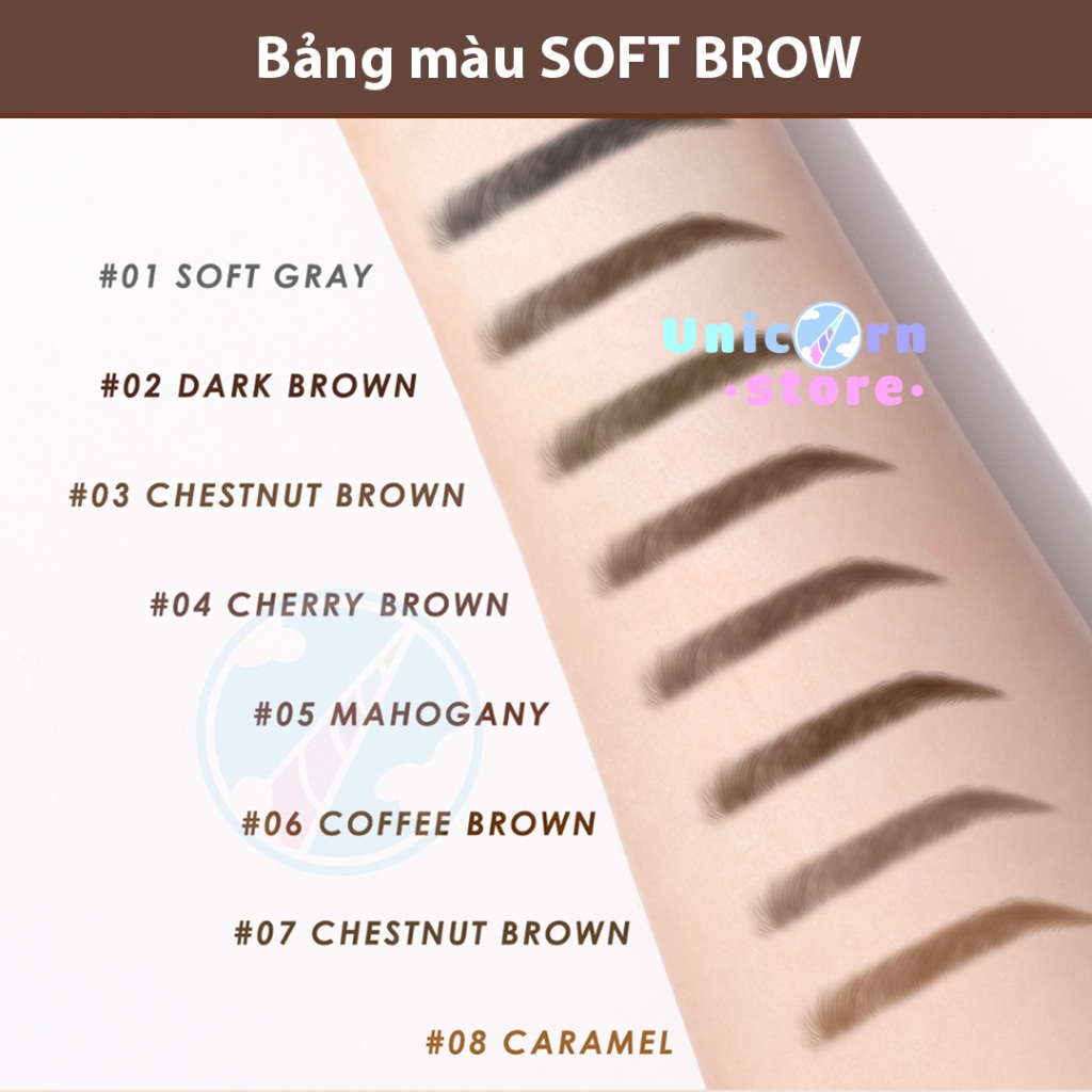 Chì Kẻ Mày Đầu Chì Siêu Mảnh 1.5mm Cathy Doll Skinny Brow Pencil 0.06g