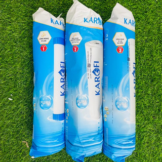 Lõi lọc nước KAROFI Chính Hãng 100% - Bộ 3 Lõi 1-2-3