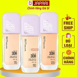 Kem Nền Maybelline SuperStay Kiềm Dầu Lâu Trôi - Kem Nền Fit Me Maybeline Che Khuyết Điểm BB Cream Make Up Japari
