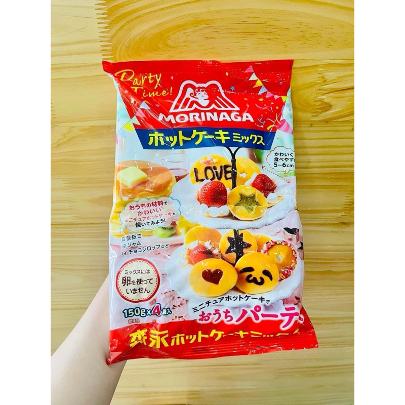 Bột Làm Bánh Morinaga Nhật Bản – Bột Pancake Ăn Sáng Thơm Ngon, Dễ Làm, Tơi Mềm | Gói 150g / 600g