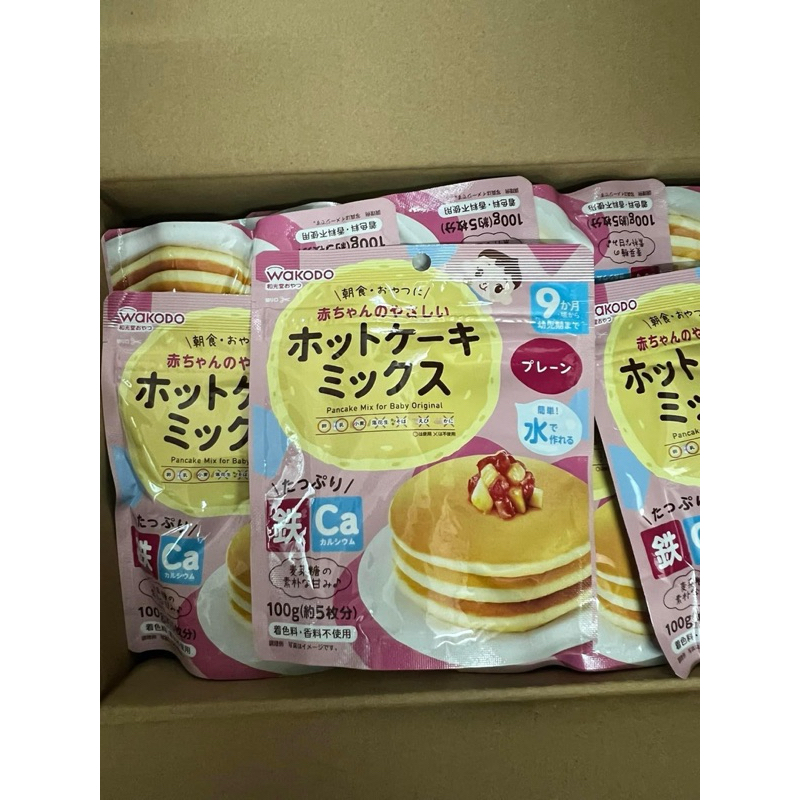 Bột làm bánh Pancake Wakodo - Morinaga - Topvalu tibongstore