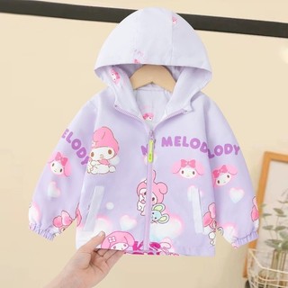 ÁO KHOÁC GIÓ 2 LỚP CHO BÉ GÁI 14-45KG