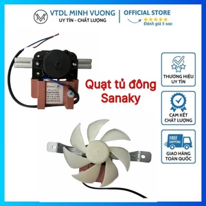 Quạt tủ mát Sanaky 7 cánh 240V 10W 0.1A (loại tốt)