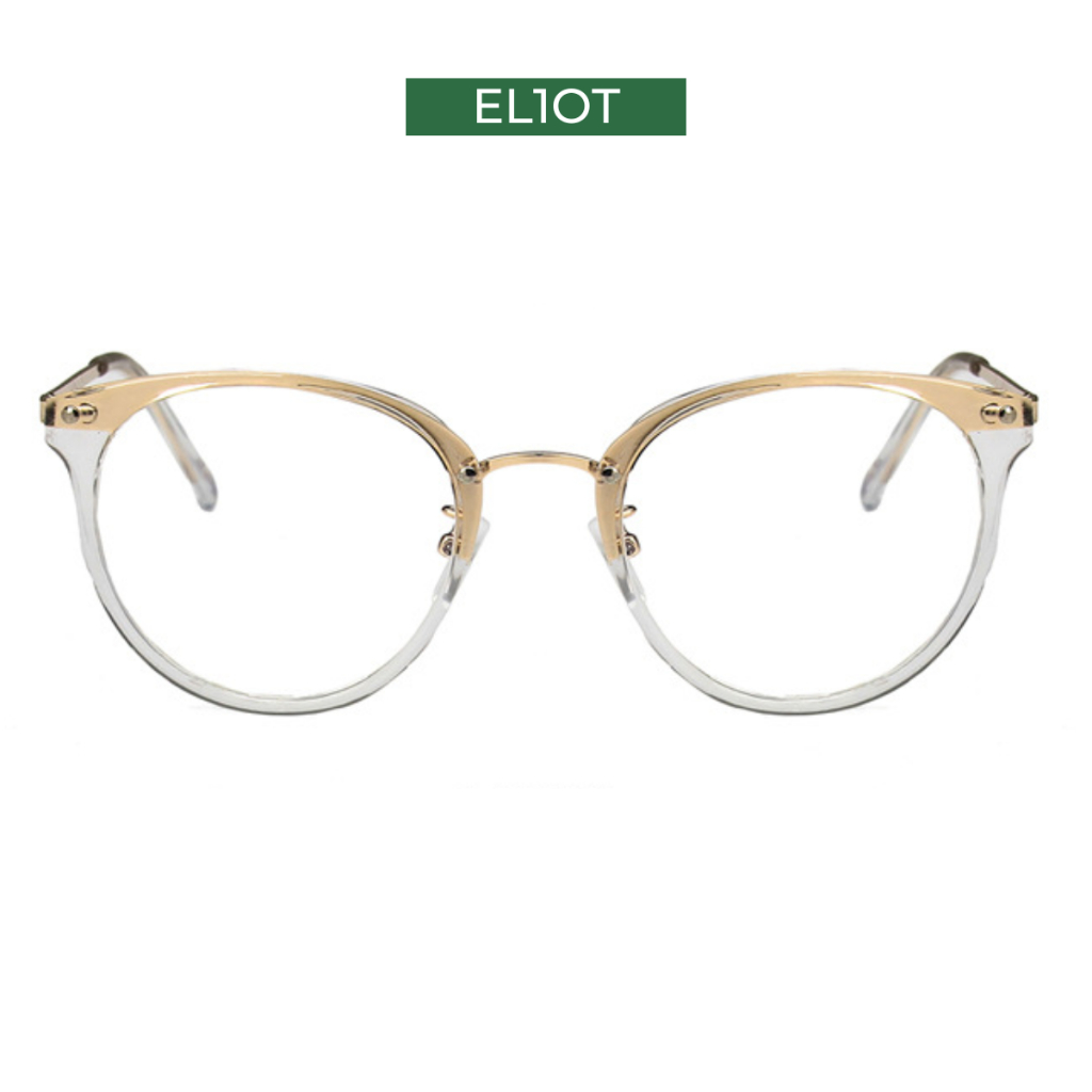 Gọng kính cận nữ ELIOT Eyewear chất liệu nhựa khung kim loại kiểu dáng thời trang 16702