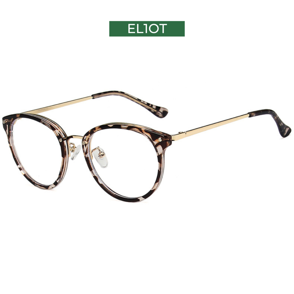 Gọng kính cận nữ ELIOT Eyewear chất liệu nhựa khung kim loại kiểu dáng thời trang 16702