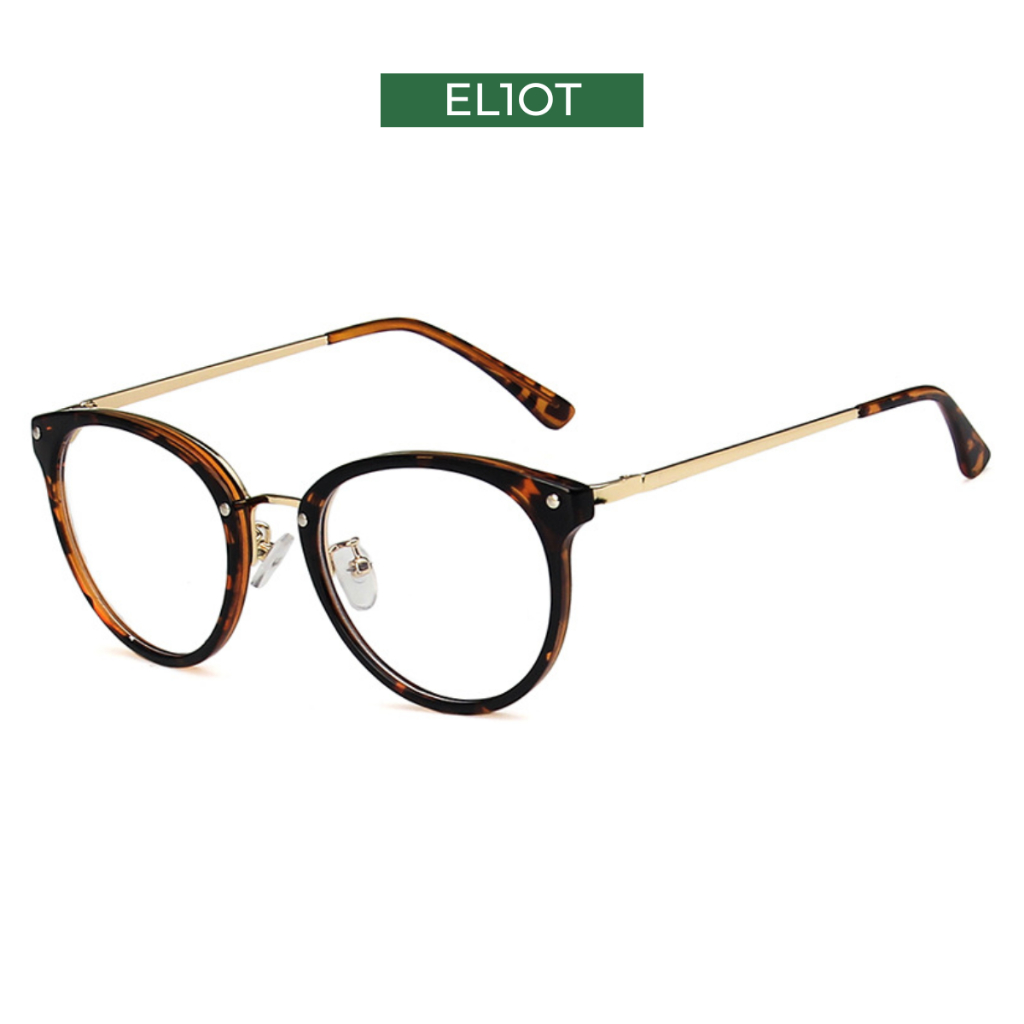 Gọng kính cận nữ ELIOT Eyewear chất liệu nhựa khung kim loại kiểu dáng thời trang 16702
