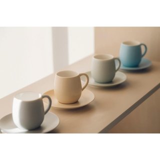 [ORIGAMI JAPAN] Volcano Ly sứ uống trà cà phê Origami Barrel Aroma Mug 320ml
