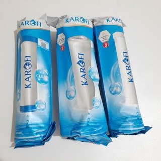 Lõi lọc nước KAROFI Chính Hãng 100% - Bộ 3 Lõi 1-2-3