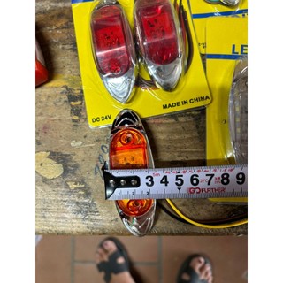 Đèn sườn xe tải, đèn sườn xe mã 6568 dùng chung điện 12v và 24v. (Giá 1 chiếc)