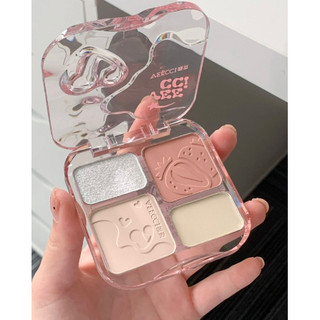 [VEECCI] BẢNG MÁ HỒNG, BẮT SÁNG VEECCI 4IN1 9G