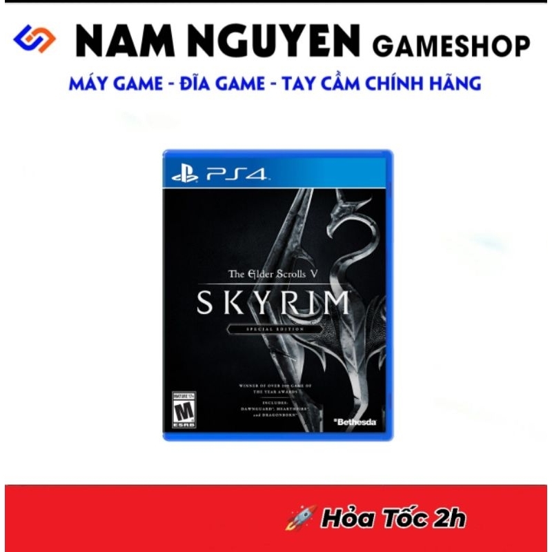 Đĩa Game PS4 | Skyrim The Elder Scrolls V Special Edition | Shopee Việt Nam