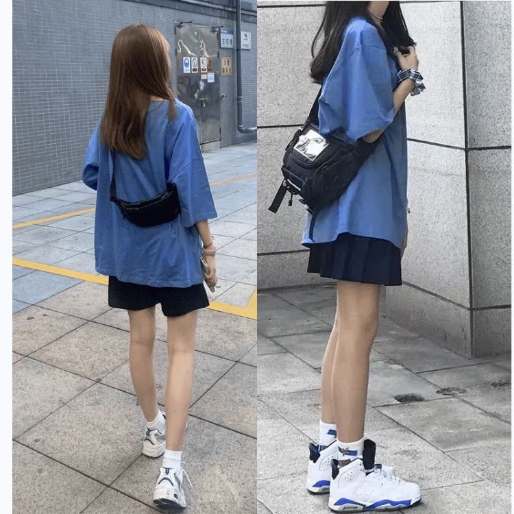 40-120KG Áo Thun Nam Nữ BIGSIZE Cotton Nhạt Sói-Wolf Thời Trang - MÃ 41
