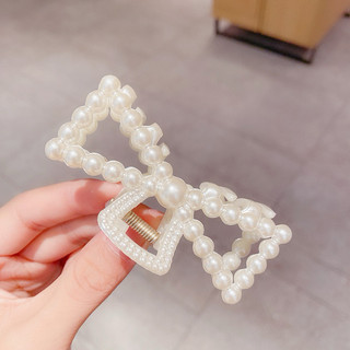 Cặp Búi Tóc Càng Cua Nữ - Kẹp Tóc Artist Cao cấp Phối Hạt Ngọc Sang Chảnh Size Đa Dạng Phong cách Hàn Quốc