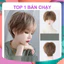 TÓC TÉM TOMBOY CÁ TÍNH TẶNG LƯỚI TRÙM TÓC THẬT