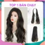 KẸP TÓC GIẢ CHỮ U/ KẸP NỬA ĐẦU 3/4 XOĂN ĐUÔI MẪU MỚI