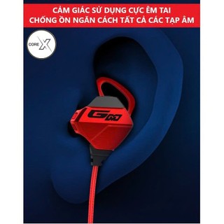 Tai Nghe Nhét Tai Gaming G10 NEW Pro 2025 Chống Ồn Cao Cấp Siêu Ngầu Dùng Cho Cả Máy Tính, Điện Thoại, Có Mic Rời