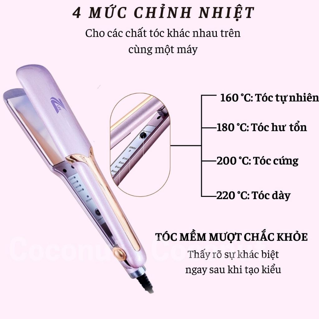 Máy Ép Duỗi Uốn Tóc Mini Z469, Máy Uốn Cụp Xoăn Tóc Đa Năng Dễ Dàng Tạo Kiểu Tại Nhà