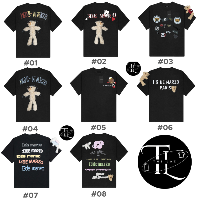 Áo Thun Con Gấu 13 De Marzoo Nhiều Mẫu Gấu Hot Trend 2024 Thời Trang ...