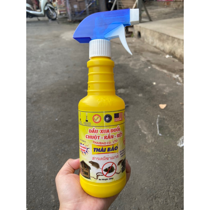 Dầu Xua Đuổi Chuột - Rắn - Rết Thái Bảo Chai 500ml | Shopee Việt Nam