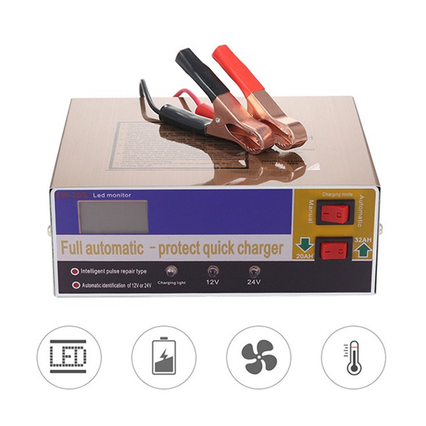 Bộ Nạp Ắc Quy Tự Động 12v và 24v có khử sunfat, tự ngắt khi đầy, phục hồi ắc quy