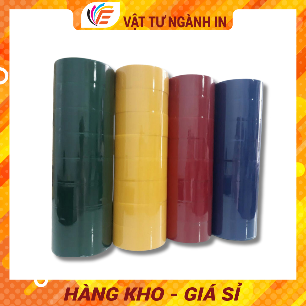 COMBO 6 CUỘN Băng Keo Nhựa Simili Dán Gáy Sách Độ Dày 3.6F (3,6cm) Hoặc Dày 4.8F (4,8cm)