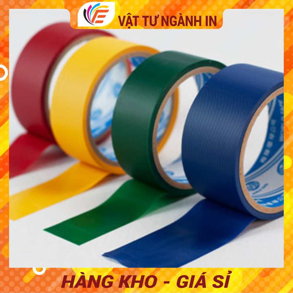 COMBO 6 CUỘN Băng Keo Nhựa Simili Dán Gáy Sách Độ Dày 3.6F (3,6cm) Hoặc Dày 4.8F (4,8cm)
