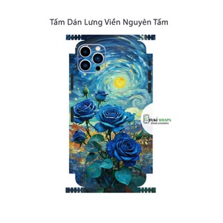 Tấm dán Skin Mặt sau Hoa MS02 Dành cho 15promax , 14promax , 13promax , 12promax , 11promax - FukiShop