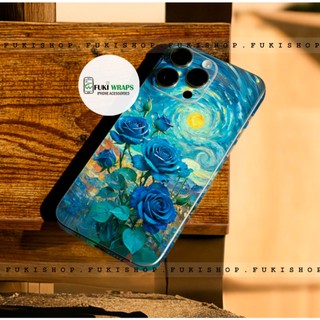 Tấm dán Skin Mặt sau Hoa MS02 Dành cho 15promax , 14promax , 13promax , 12promax , 11promax - FukiShop