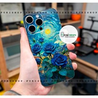 Tấm dán Skin Mặt sau Hoa MS02 Dành cho 15promax , 14promax , 13promax , 12promax , 11promax - FukiShop