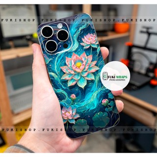 Tấm dán Skin Mặt sau Hoa MS03 Dành cho 15promax , 14promax , 13promax , 12promax , 11promax - FukiShop