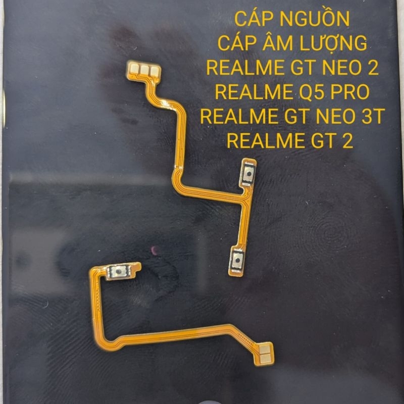 Cáp nguồn cáp âm lượng realme gt neo 2 Realme Gt neo 3t realme gt 2 Realme Q5 pro