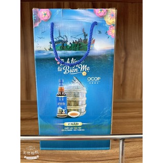 Set 2 chai nước mắm cốt Lê Gia đặc biệt đạt chuẩn 5 sao
