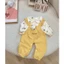 Bodysuit Cho Bé Gái Yếm Tiểu Thư Đầy Tháng Thôi Nôi Thun Gân Dễ Thương SLT134