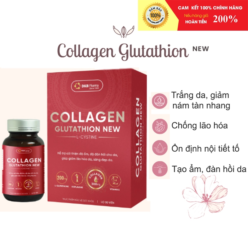 nên uống collagen hay glutathione Viên Glutathion New trắng da, giảm sạm nám tàn nhang, cải thiện nội tiết tố nữ Niacinamide Skincare Size:90 Days Pack Understanding coenzyme Q -