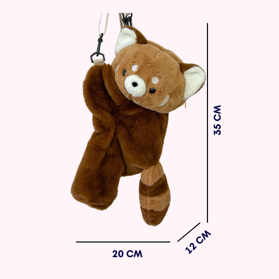 Túi Đeo Chéo Gấu Trúc Đỏ Balo Gấu Trúc Đỏ Đáng Yêu Túi Gấu Bông Phong Cách Dễ Thương Món Quà Ý Sang Trọng